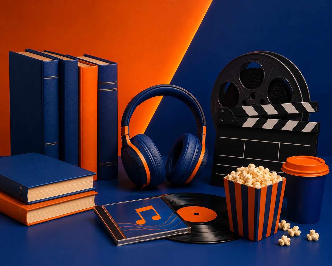 Books, Music & Movies